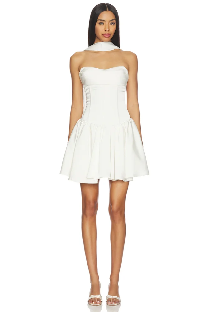Oriana Strapless Bustier Mini Dress