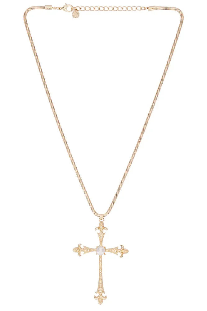 Eternal Cross Pendant Necklace