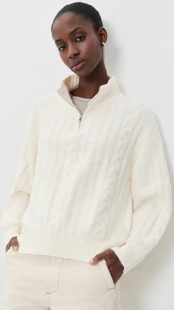 West Quarter Zip Sweater