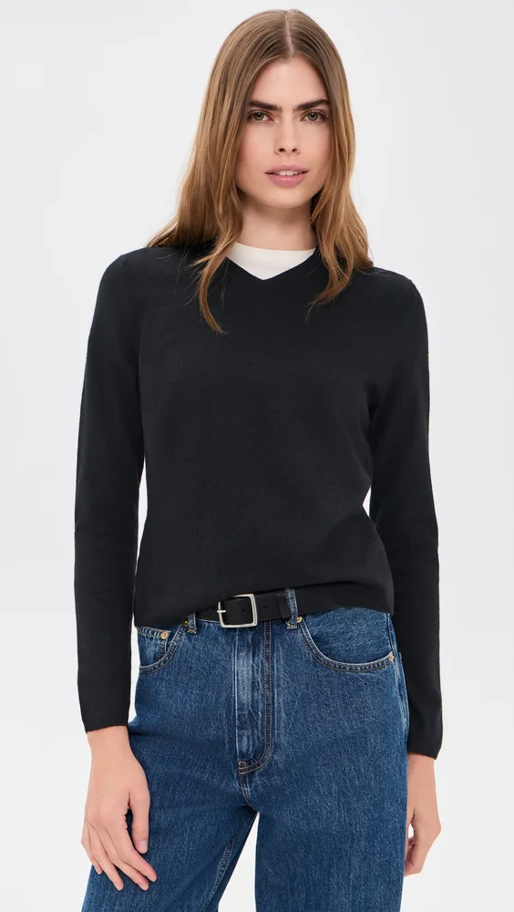 High V Neck Polo