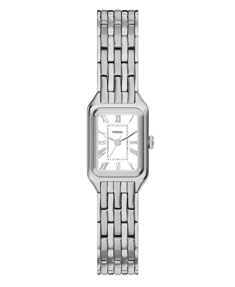 Raquel Three-Hand Stainless Steel Watch, 18mm