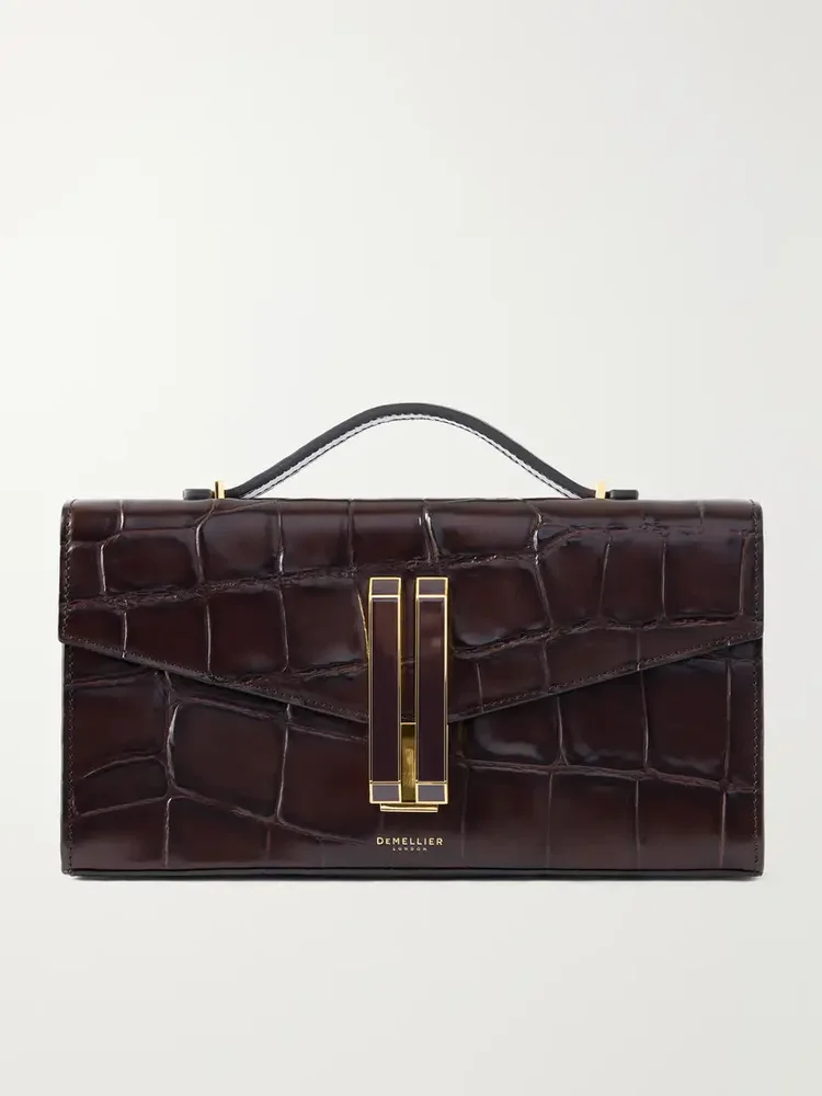 The Vancouver leather clutch