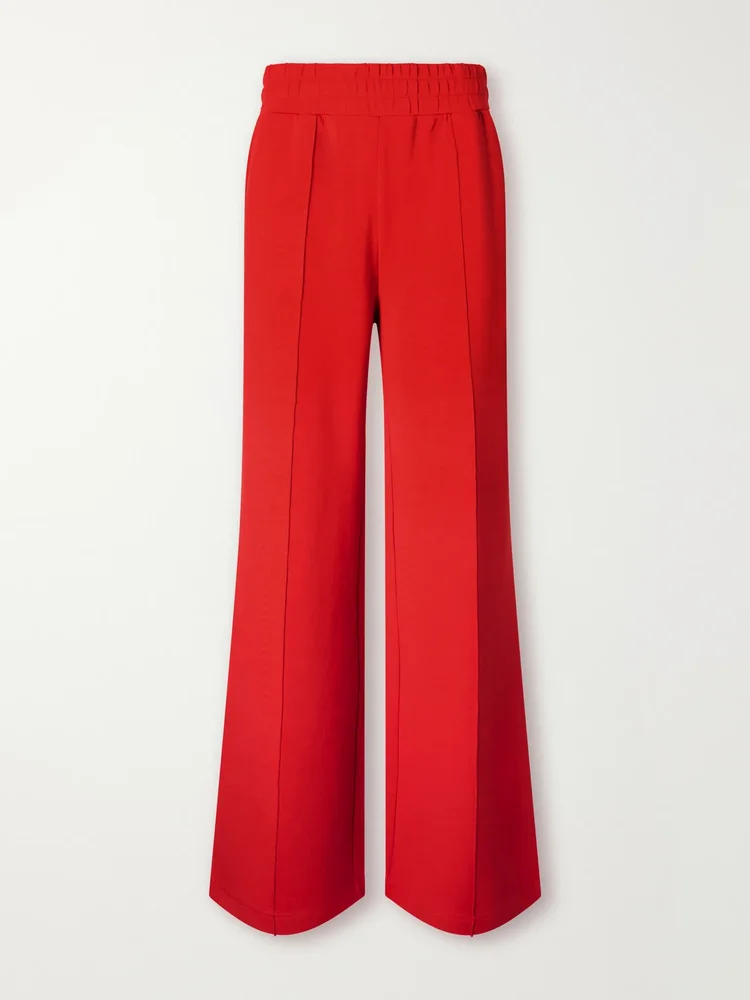 DoubleSoft™jersey wide-leg pants