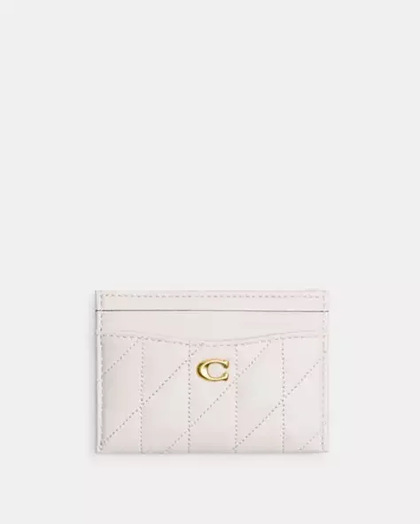 Essential Card Case With Pillow Quilting