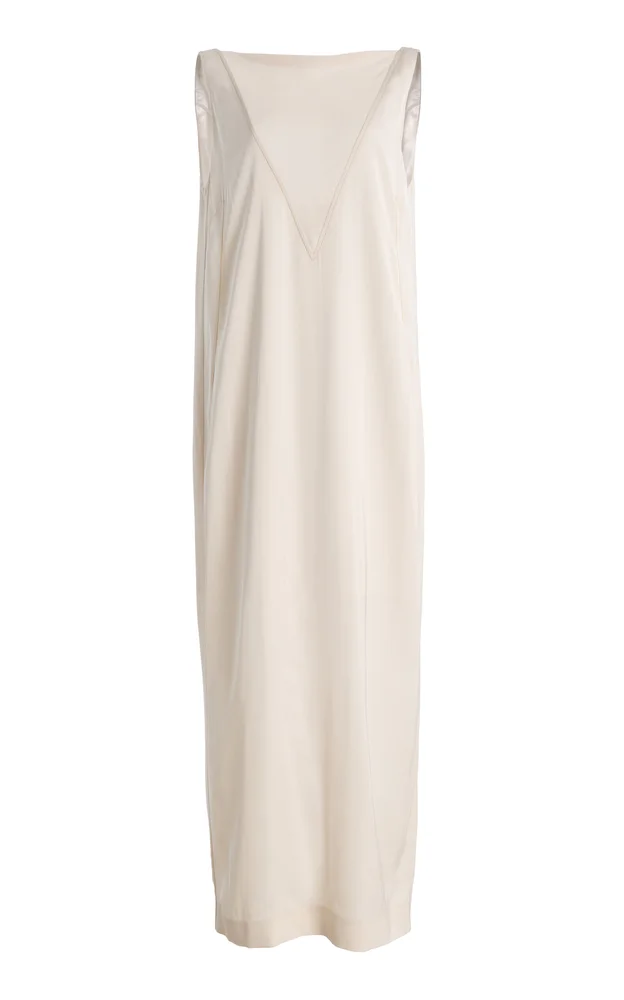 Satin Maxi Dress
