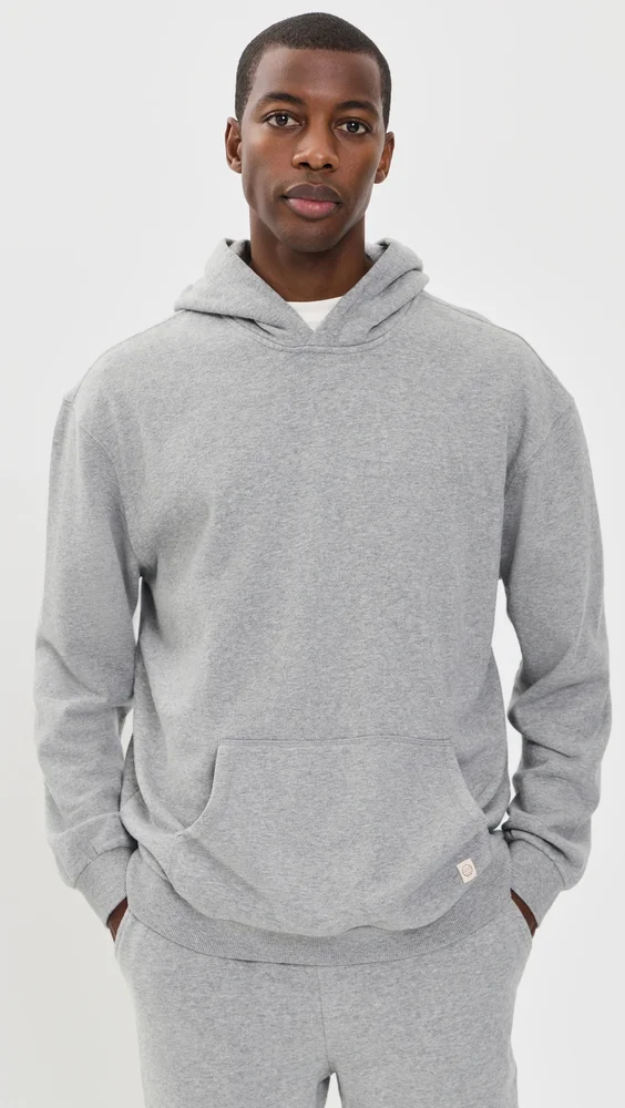 Relaxed Cloud 9 Fleece Hoodie (Mid Heather Grey)