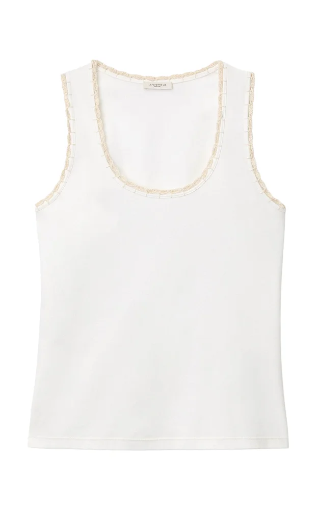 Stretch-Cotton Tank
