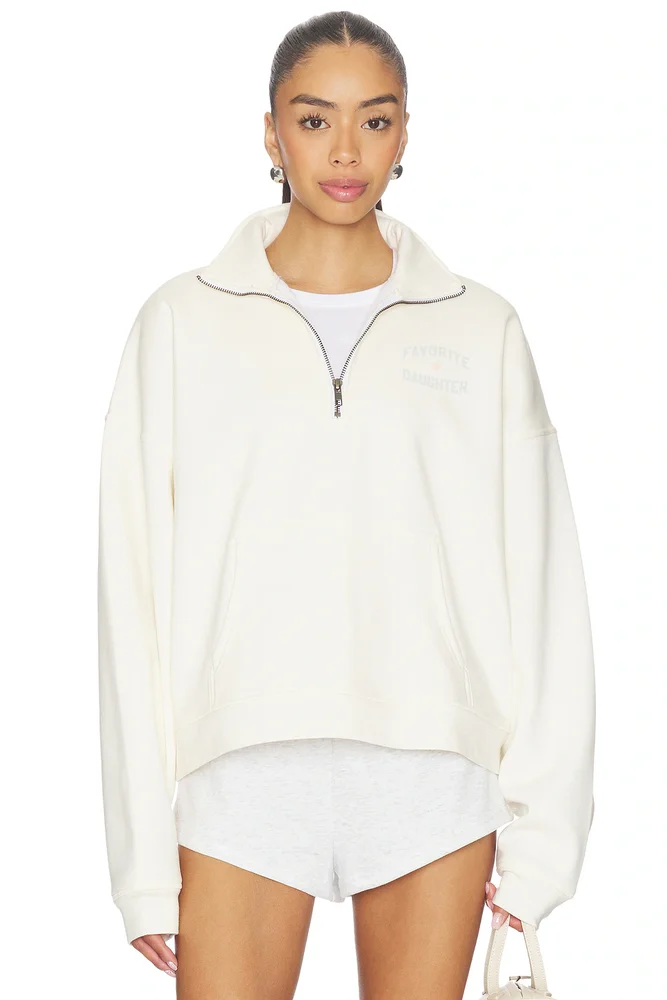 The Half-Zip Sweater in Luxe Merino