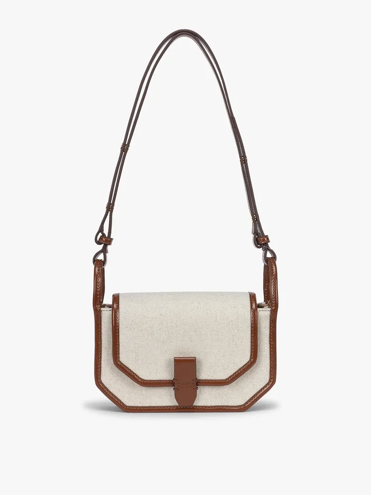 Colette Canvas Crossbody Wallet Bag
