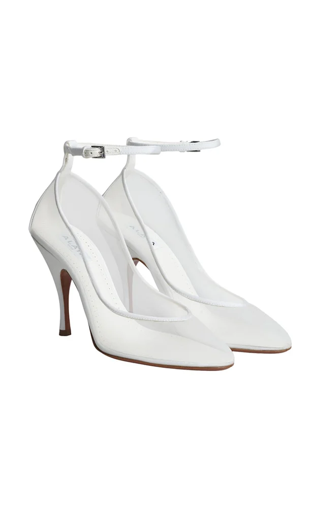Sheer Tulle Pumps