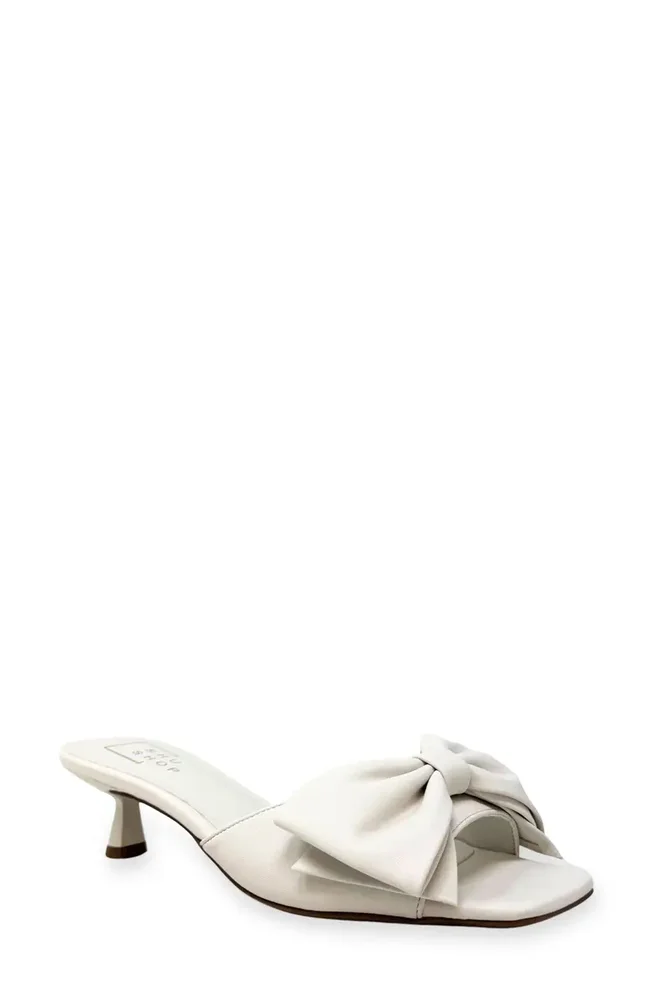 Ella Kitten Heel Slide Sandal