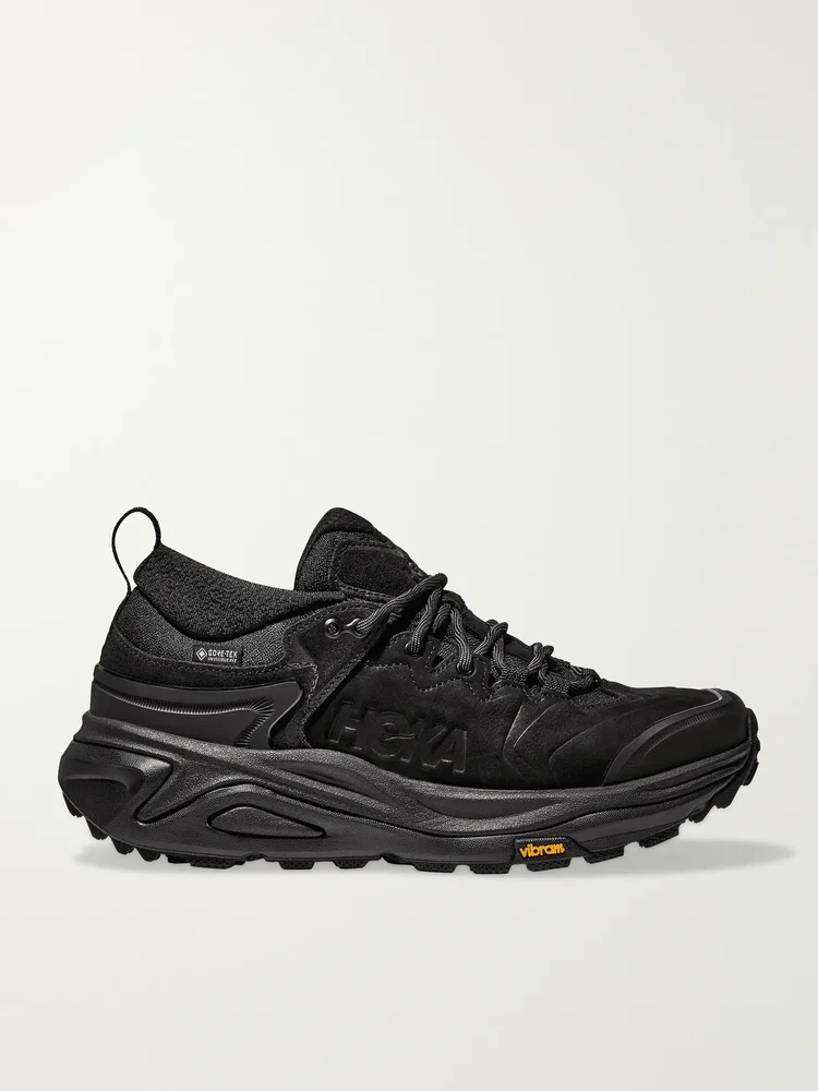 Kaha 3 GTX Rubber-Trimmed Nubuck Sneakers