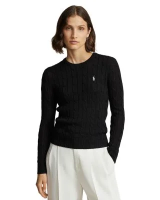 Cotton Cable Knit Sweater