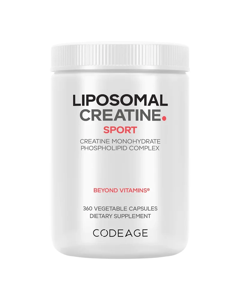 Liposomal Creatine Monohydrate Capsules, Micronized Creatine 3000mg Sports Nutrition