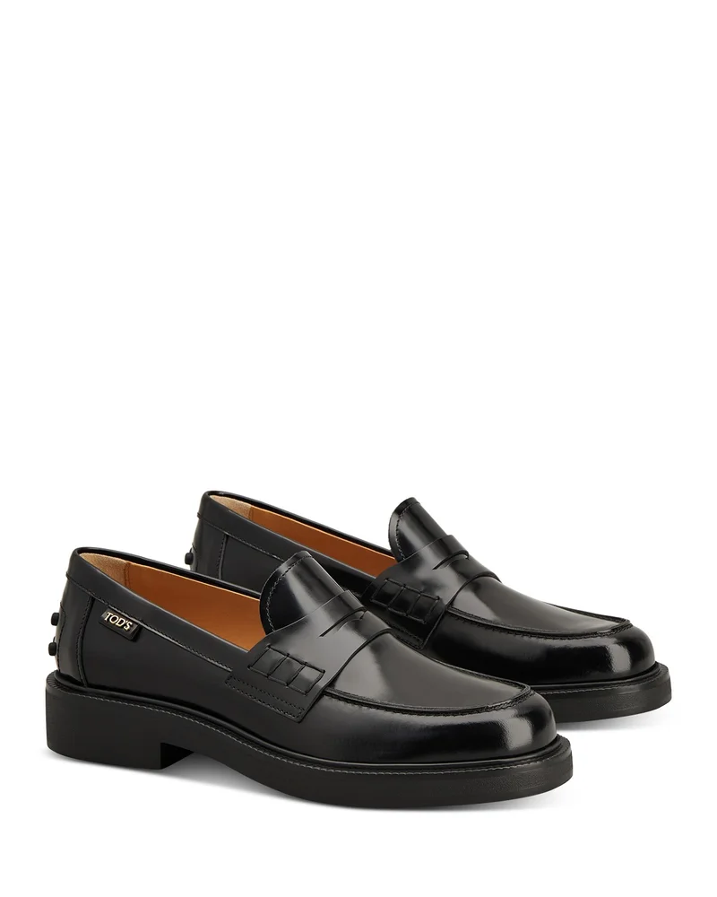 Women's Leather Loafer Flats