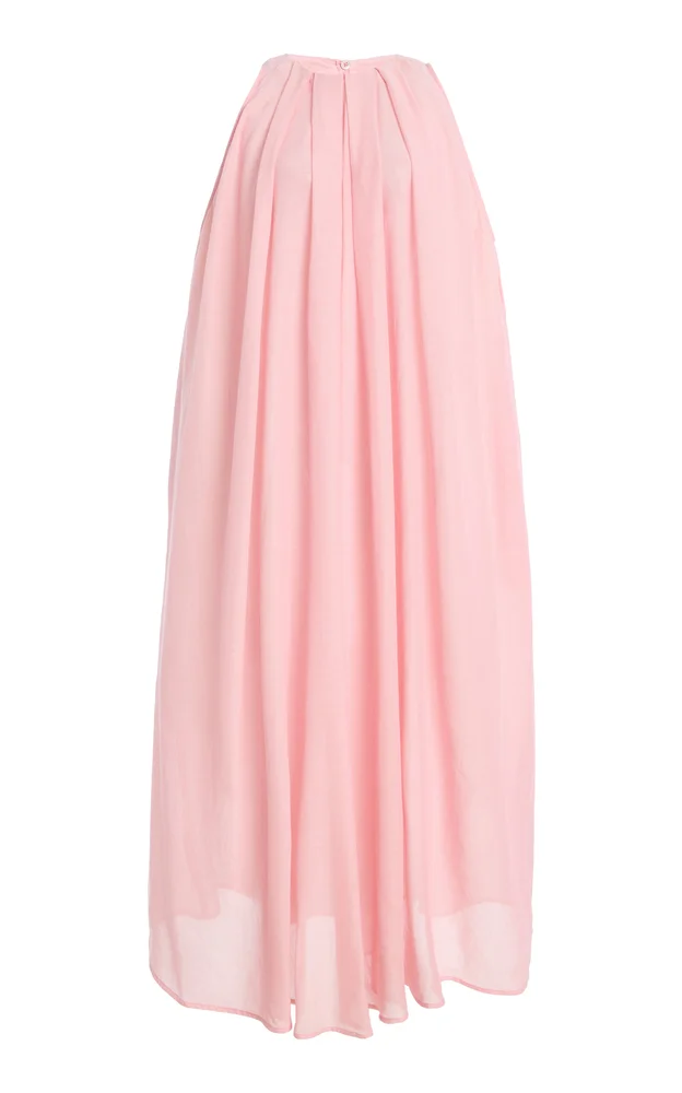 Tiered Cotton Maxi Dress