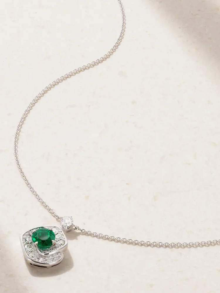 Connexion Triple Marquise Diamond Necklace