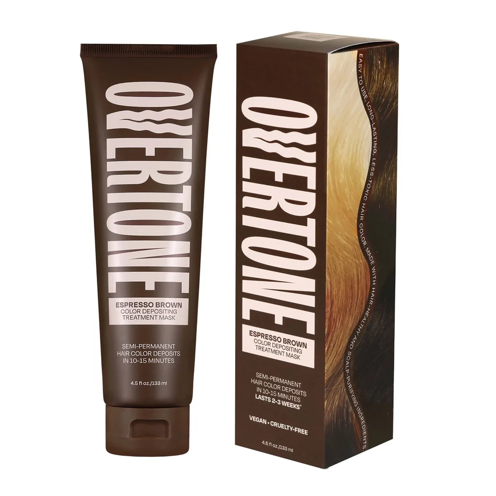Espresso Brown Semi-Permanent Hair Color Mask