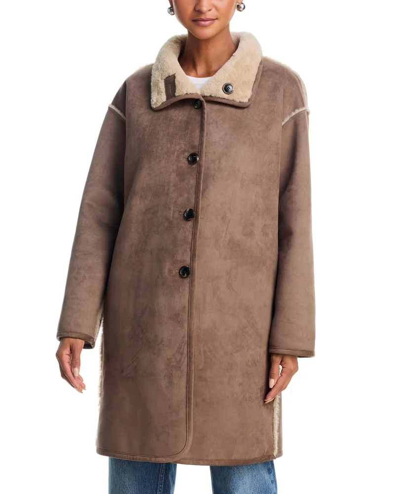 Yves Faux Shearling Jacket