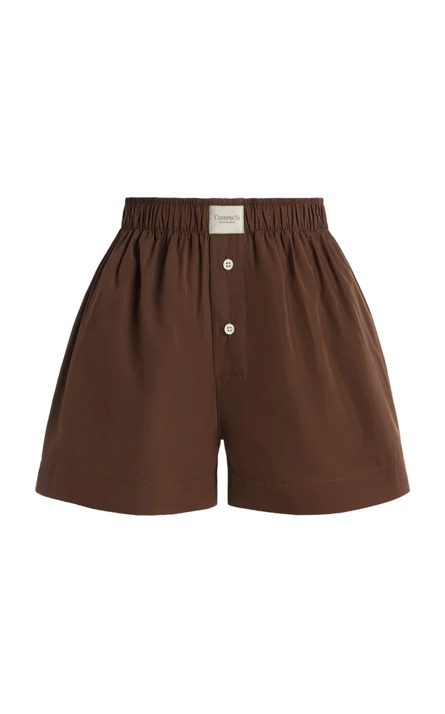 La Classica Cotton-Poplin Boxer Shorts