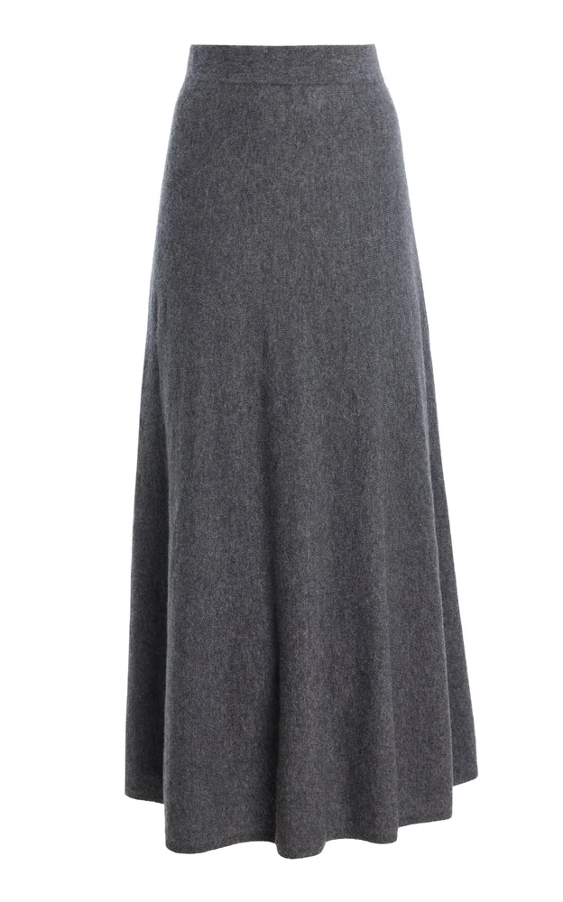 Torie Cashmere Midi Skirt