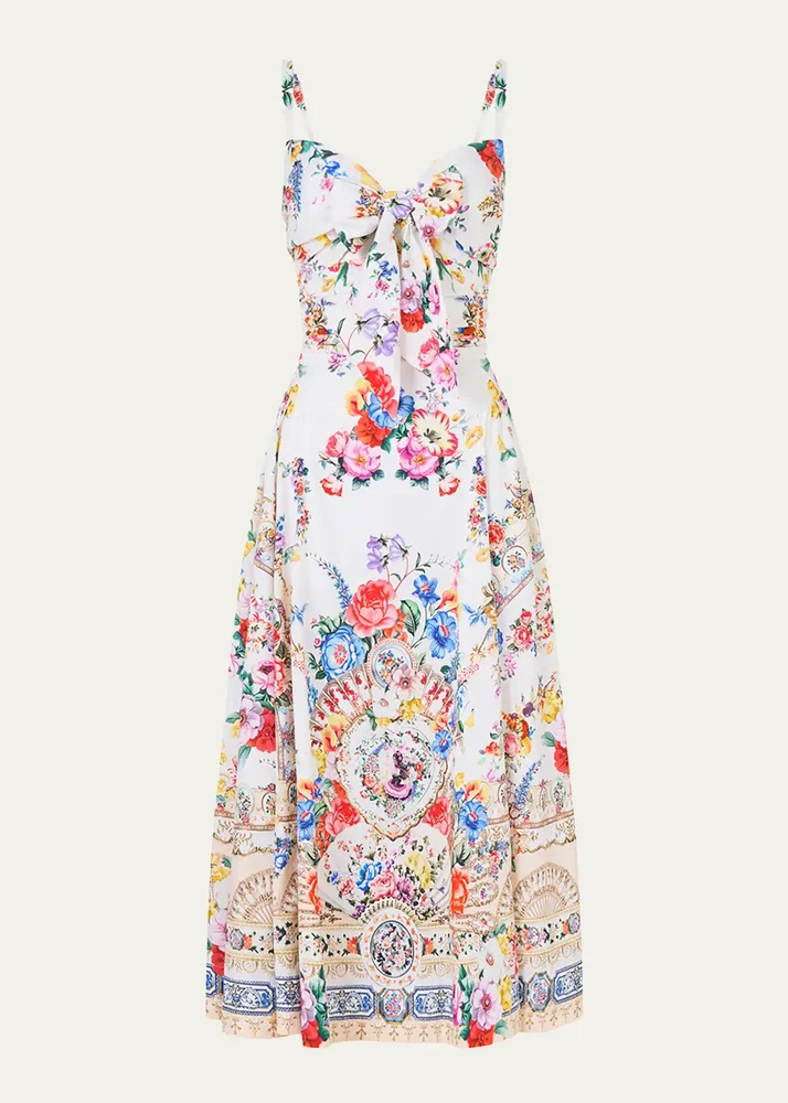 I Left My Heart in Granada Ballerina Midi Dress