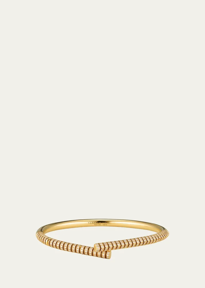 18K Yellow Gold Diamond Oera Bracelet