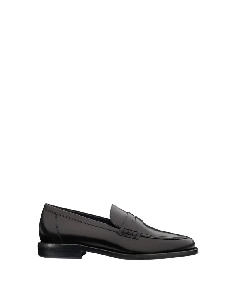 The Marlowe Loafer Flats, Black Calf