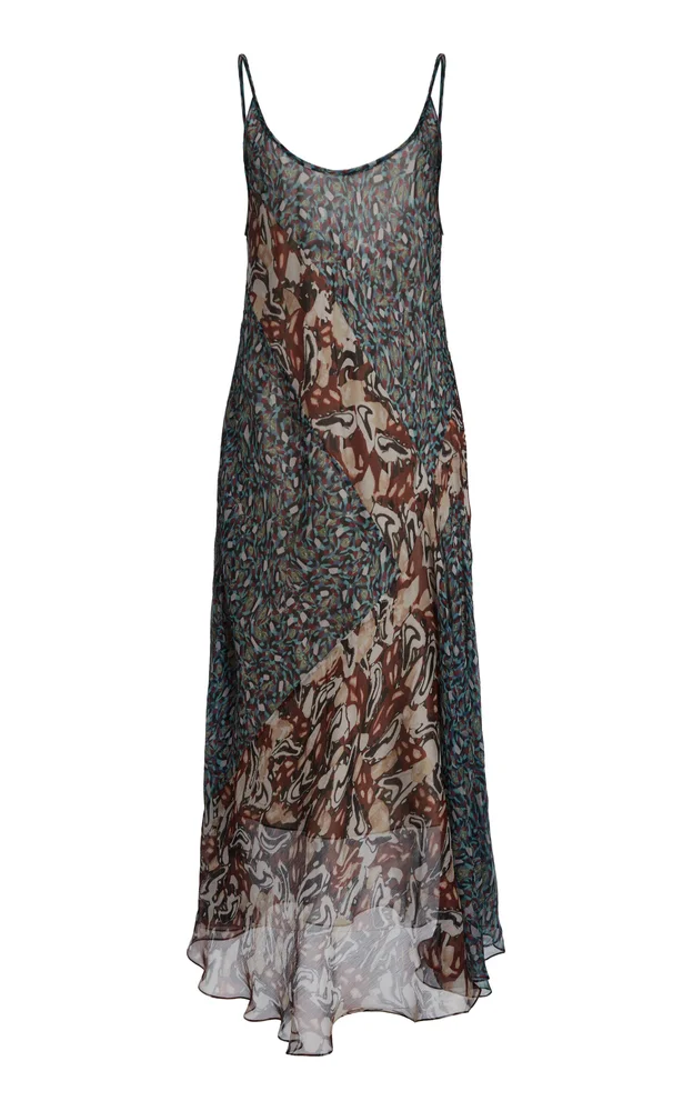 Dibelle Silk Midi Dress