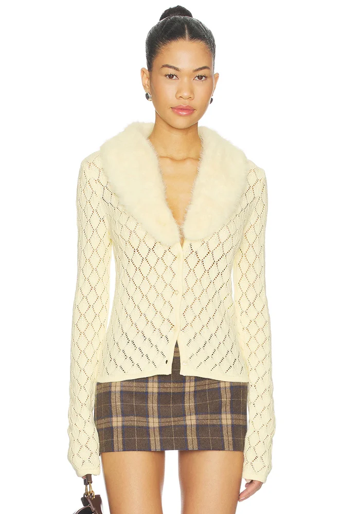 Vanilla Peggy Cardigan