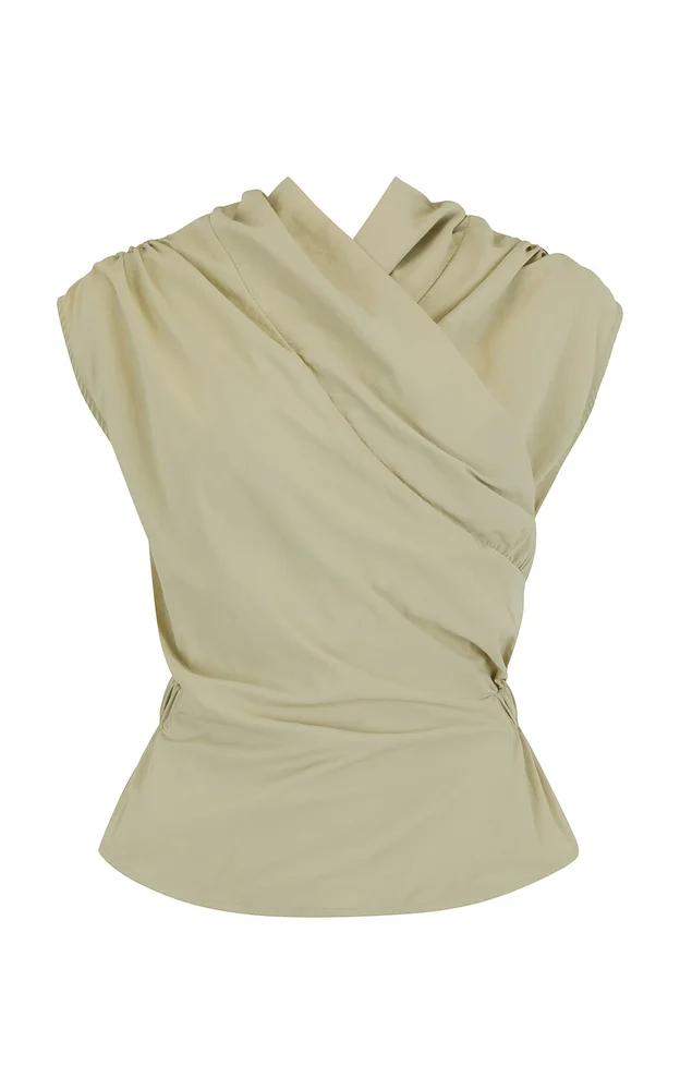 Exclusive Chaimberlain Wrap Top