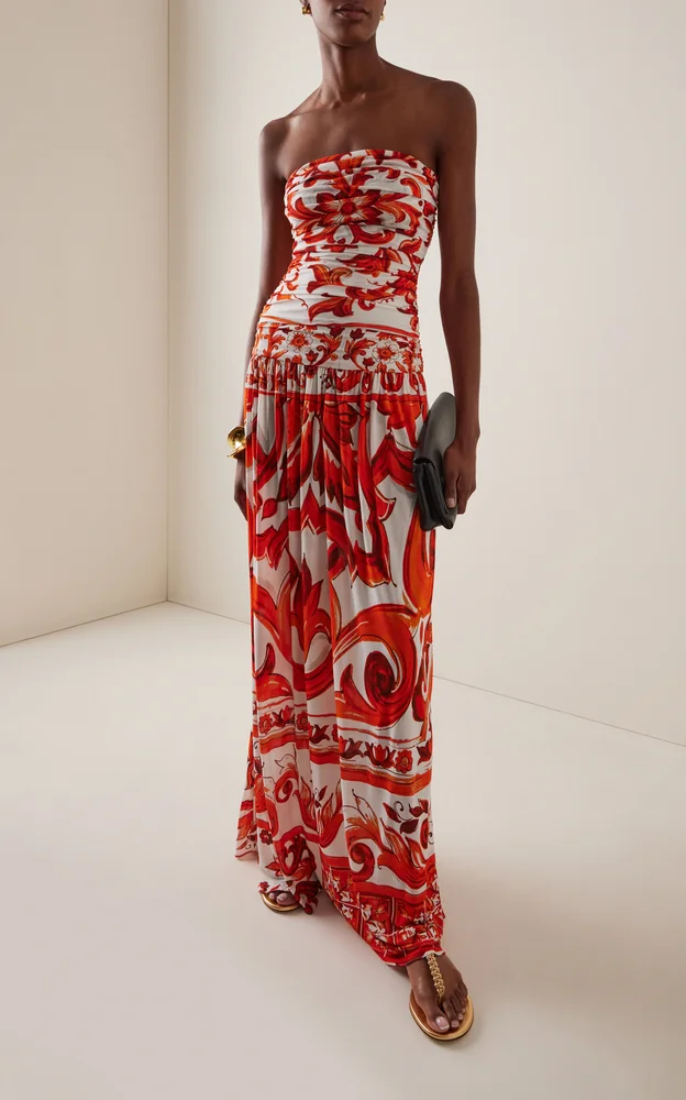 Printed Maxi Dress