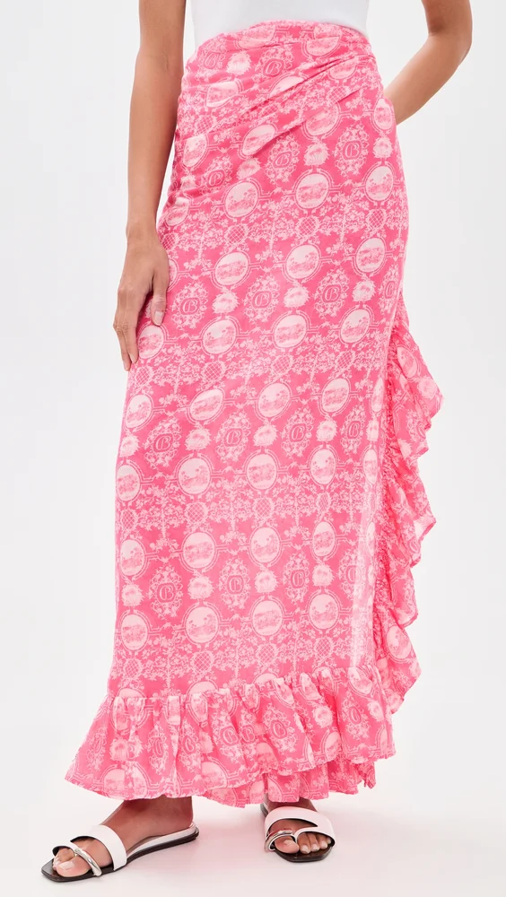 Ruffle Power Coverup Pareo
