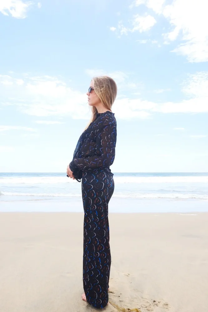 LESLIE PANT - MIDNIGHT SAFARI