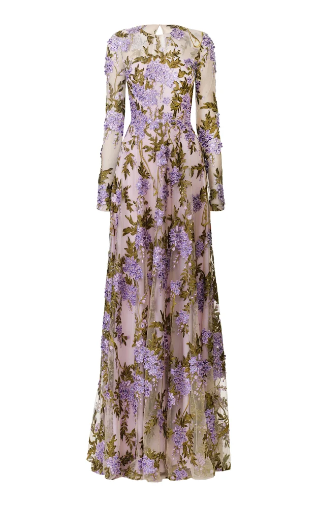 Floral Lace Gown