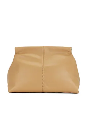 Keeper Clutch - "Broken-In" Leather Croc Chocolate