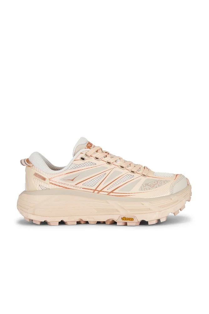 Mafate Speed 2 Sneaker in Beech Wood and Stucco