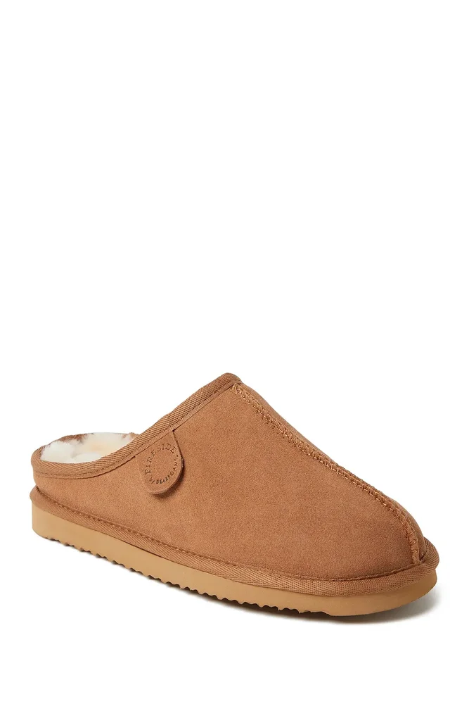 Fireside Greta Genuine Shearling Clog Slipper