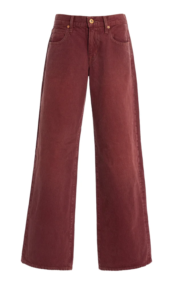 Lexi Rigid Low-Rise Wide-Leg Jeans