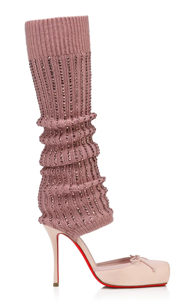 Cassia Annmac 100mm Satin Pumps