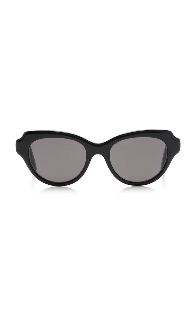 Cat-Eye Acetate Sunglasses