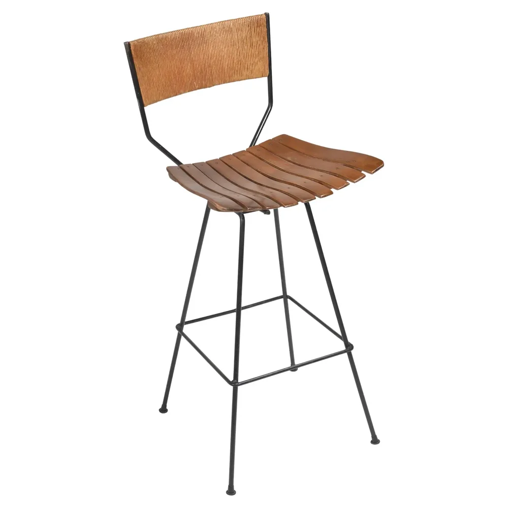Iron Swivel Bar Stool