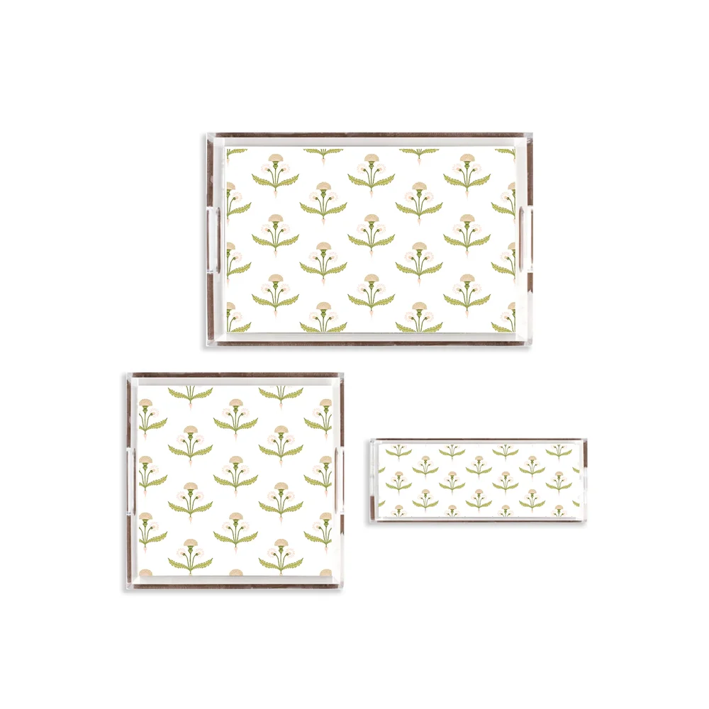 Fine and Dandy Lucite Tray
