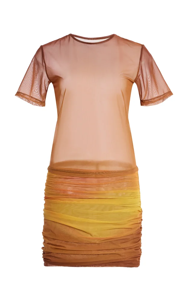 Exclusive La Isla Dafne Mesh Mini Skirt Set