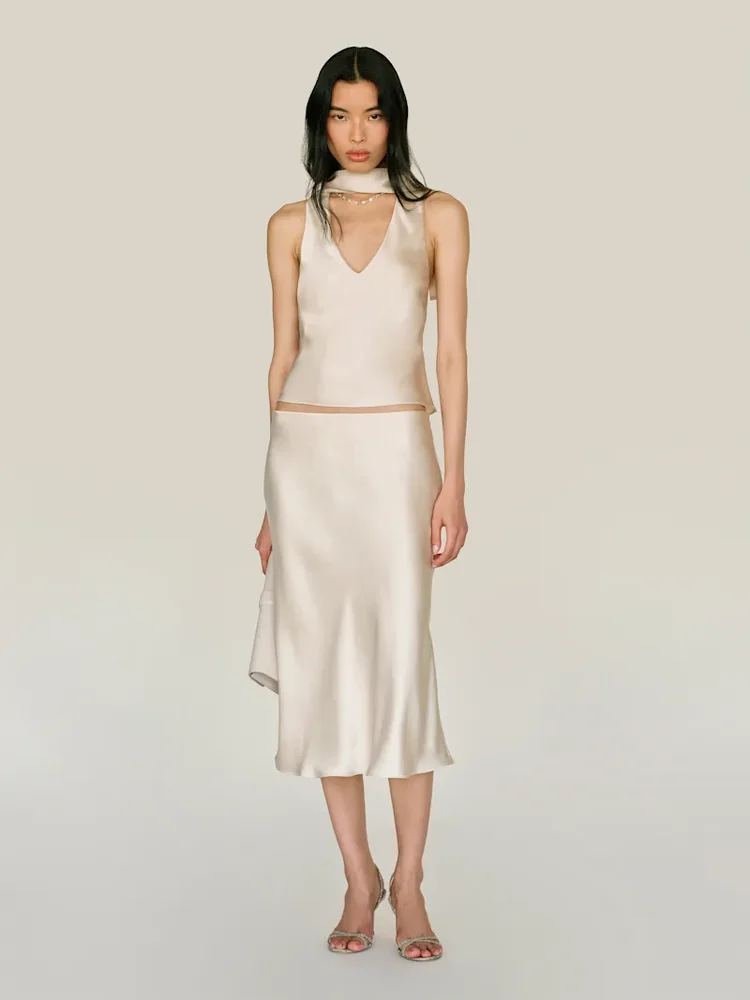 Pomelle Silk Two Piece