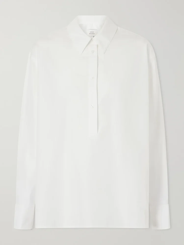 Colin cotton-poplin shirt