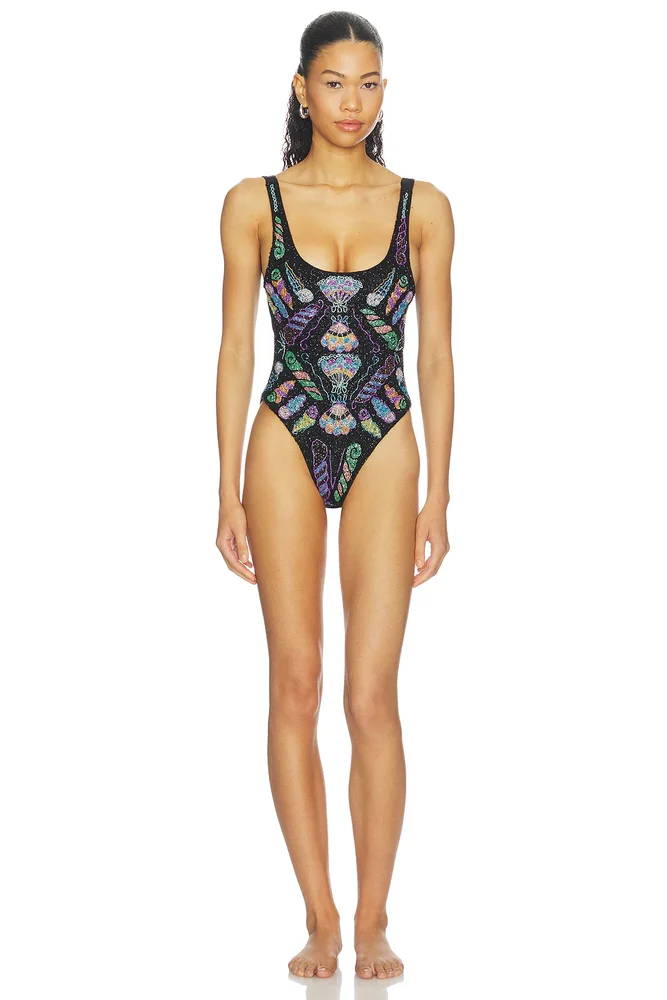 Dreamy One Piece Shell Swimsuit