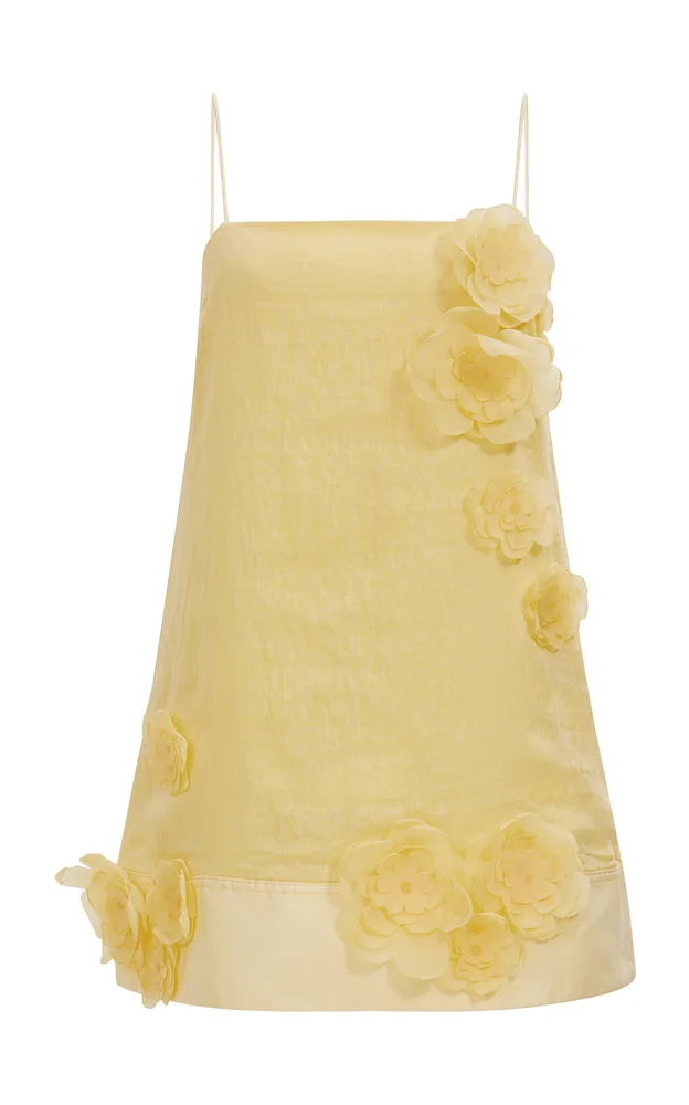 Cloudscape Embellished Organza Top