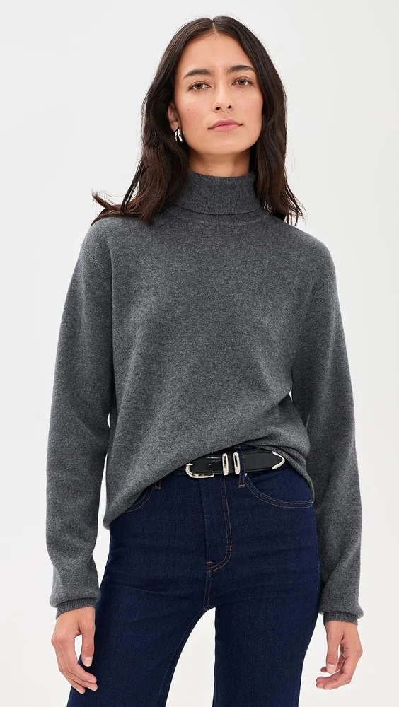 Oversized Turtleneck Sweater