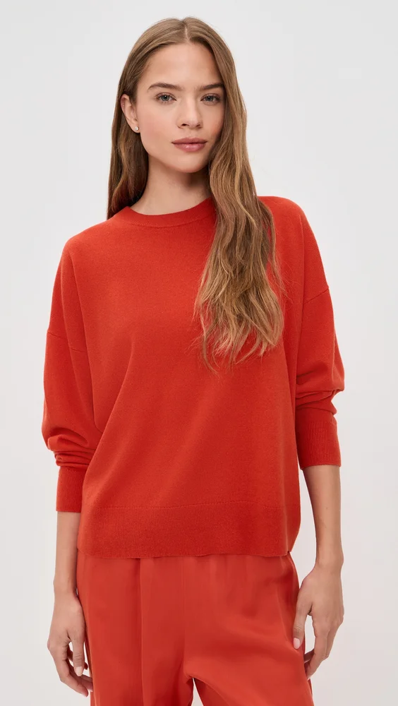 Cashmere Marina Crew Neck Pullover